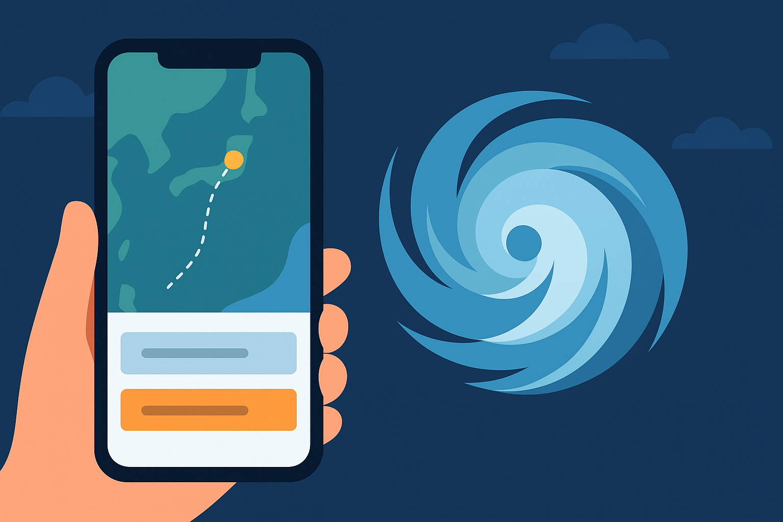 rastrear huracanes en tiempo real