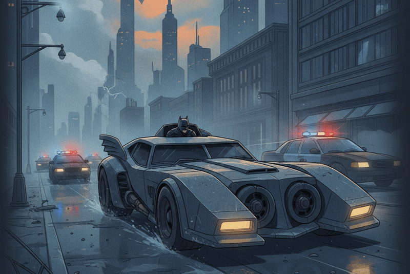 Novos vídeos dos bastidores de Batman: Parte 2 mostram perseguição policial do Batmóvel
